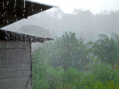 Tropical rains at San Flaviano