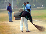 Spirit 8 | Preparing the wicket | Punjab University | Pakistan