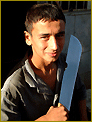 People 9 | Sharpening the Blade | Samarkand Bazaar | Uzbekistan